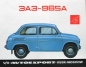 Preview: ZAZ 965A Saporoshet Modelprogram 1965 Carbrochure (9704)